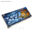 Игровой набор "Шашки+нарды"