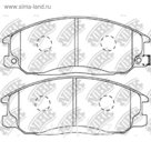 Колодки тормозные дисковые NIBK PN0103
