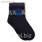 Носки для мальчика S-60М,цвет синий, размер 18-20