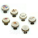 Ручка-кнопка с керамической вставкой