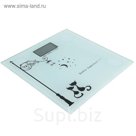 Весы "Кошки", напольные, электронные, до 180 кг