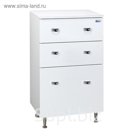 Комод Крит 60 3 ящика Цвет: белый глянец
