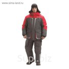 Костюм Nova Tour Буран V3, серый/красный, 3XL