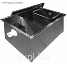 Жироуловитель, н/ж сталь, 370х540х320