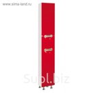 Пенал Misty "Жасмин 31", правый, красная эмаль