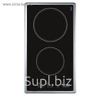Варочная поверхность Hotpoint-Ariston 7HDK 2KL (IX), электрическая, 2 конфорки, черный