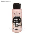 Краска акриловая, металлик, многоповерхностная, 120 мл, цвет HM 808