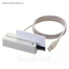 Считыватель магнитных карт MSR213V-33, 1&2&3 дорожки, USB-Virtual COM черный