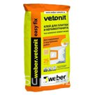 Клей плиточный универсальный WEBER.vetonit easy fix, 25 кг