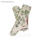 Ремень для гитары Planet Waves 25DFL-01 Distressed, кожаный, рисунок «White Flowers»