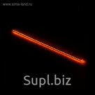 Светодиодная сосулька "Тающая", 0,8 м. d=2 см. LED-48-220V ЖЕЛТЫЙ