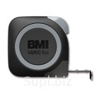 Рулетка BMI VARIO 5м в обрезиненном корпусе, лента из нержавеющей стали