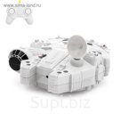 Игрушка радиоуправляемая "Космический корабль", свет и звук