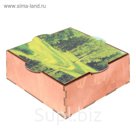 Шкатулка фанера "Лесная прогулка" (набор 6 деталей) 16х15х5 см