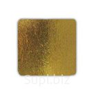 64170:  Подложка картон квадратная золото (150 мм, 150 мм), 50 шт.