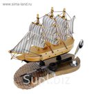 Декор настольный «Морская романтика» с подставкой для ручки, микс, 17 х 8 х 16 см