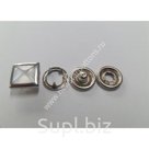 КНОПКА 9,5 ММ  ТРИКОТАЖНАЯ (КВАДРАТ 10Х10 ММ) /1440 ШТ