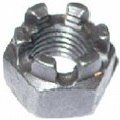 Гайка М20*1.5 корончатая оцинк., кл. пр. 8