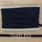 Тесьма декоративная "Завиток большой", ширина 1,2см, длина 10±1м, цвет синий