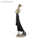 Статуэтка декоративная "Lady" 10,5*6,5*31см. (полистоун) (белая упаковка)