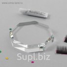 Стекло для клея при наращивании ресниц