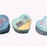 Коробка подарочная 11,2*9,8*5,2 см. "Сердце" Арт. 000721-10