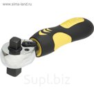Ключ трещоточный TOPEX, 1/2" x 3/8", 135 мм