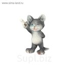 Фигурка декоративная "Кот-предводитель", 6х4х8,5 см