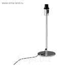 Основание настольной лампы RODD 1x40Вт Е14 хром 14x14x35см