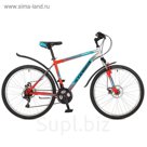 Велосипед 26" Stinger Caiman D, 2017, цвет оранжевый, размер 20"