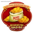 Магнит многослойный "Денег мешок"