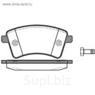 Колодки тормозные  REMSA 135100