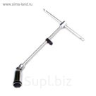 Ключ свечной FORCE F-807430020.6U, 20.6мм, 6-гранный, 1/2", Т-образный с карданом