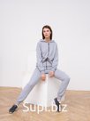 Костюм спортивный трехнитка WE ARE FAMILY серый светло-серый. Артикул: АРК006-2021-068