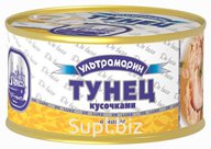 УЛЬТРАМАРИН Тунец кусочками в масле, ключ