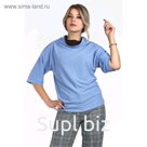 Блузон Setty's collection, размер 50, цвет голубой