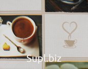 NataM table oilcloth on a non-woven base, 180g/m2, thickness 0.09mm, width 135cm (25 linear meters per roll)