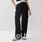 Брюки карго женские MIST размер M, чёрные