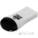 Orient USB 2.0 Card Reader Micro  CR-012 black white red, для карт Micro SD, ext 29681