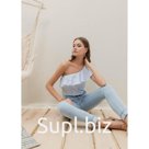 Джинсы женские с высокой посадкой Conte Elegant, размер XL, цвет bleach blue