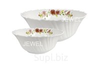 Набор из 5 салатников JEWEL Роуз (стеклокерамика)