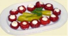 Сладкий пикантный перец красный ПЕППЕЛИНО с начинкой из сыра\Sweet picant pepper Red PEPELLINO filled with cheese 160 гр Пастеризованный