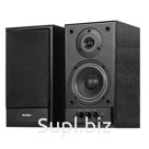 Колонки компьютерные SVEN SPS-702, 2.0, 2×40 Вт, дерево, черные, SV-0120702BL