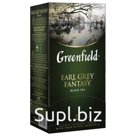 Чай GREENFIELD «Earl Grey», черный с бергамотом, 25 пакетиков в конвертах по 2 г