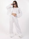 Оверсайз спортивный костюм варенка на утяжке подростковый.