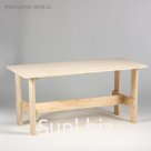 Стол деревянный «Дачный», 160×70×70 см, сосна, «Добропаровъ»