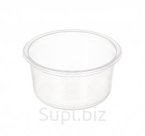 Контейнер PP СП-115 d-115мм h-58,6мм, 350мл прозрачный