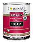Эмаль ПФ-115 черная 2,8 кг Лакра