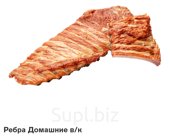 Копчености из свинины Ребра домашние в/к