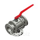 Кран шаровой трехходовой т-образный запорный КШТ-I (III) 40-15